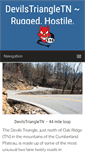 Mobile Screenshot of devilstriangletn.com